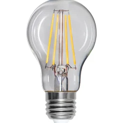 LED-pære E27 A60 7 W, 810 lm, klar, 2.700 K Filament