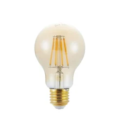 LED-pære E27 A60 6,5W 2.500K ravfarvet 3-trins dæmpbar