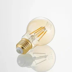 LED-pære E27 A60 6,5W 2.500K ravfarvet 3-trins dæmpbar