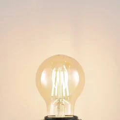 LED-pære E27 A60 6,5W 2.500K ravfarvet 3-trins dæmpbar