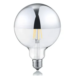LED-pære E27 G125 7W 2.700K dæmpbart spejlhoved