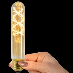 LED-pære E27 rør T30 5W 2,200K, dæmpbar 15cm