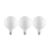 LED-pære E27 6W 2.700 K G125 kan dæmpes opal 3 stk
