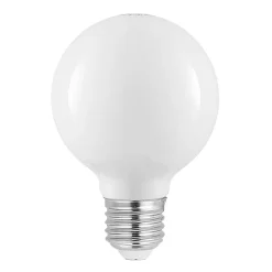 LED-pære E27 4W G80 2.700K dæmpbar, opal