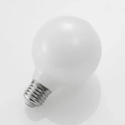 LED-pære E27 4W G80 2.700K dæmpbar, opal