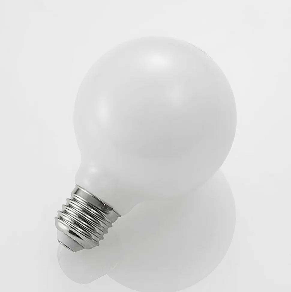 LED-pære E27 4W G80 2.700K dæmpbar, opal