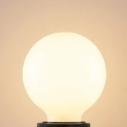 LED-pære E27 4W G80 2.700K dæmpbar, opal