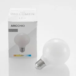 LED-pære E27 8W G80 2.700K dæmpbar, opal
