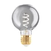 LED-pære E27 4W G60 2.000K Filament røgfarvet dæmpbar