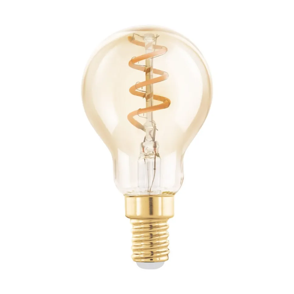 LED-pære E14 4W P45 2,000K Filament rav dæmpbar