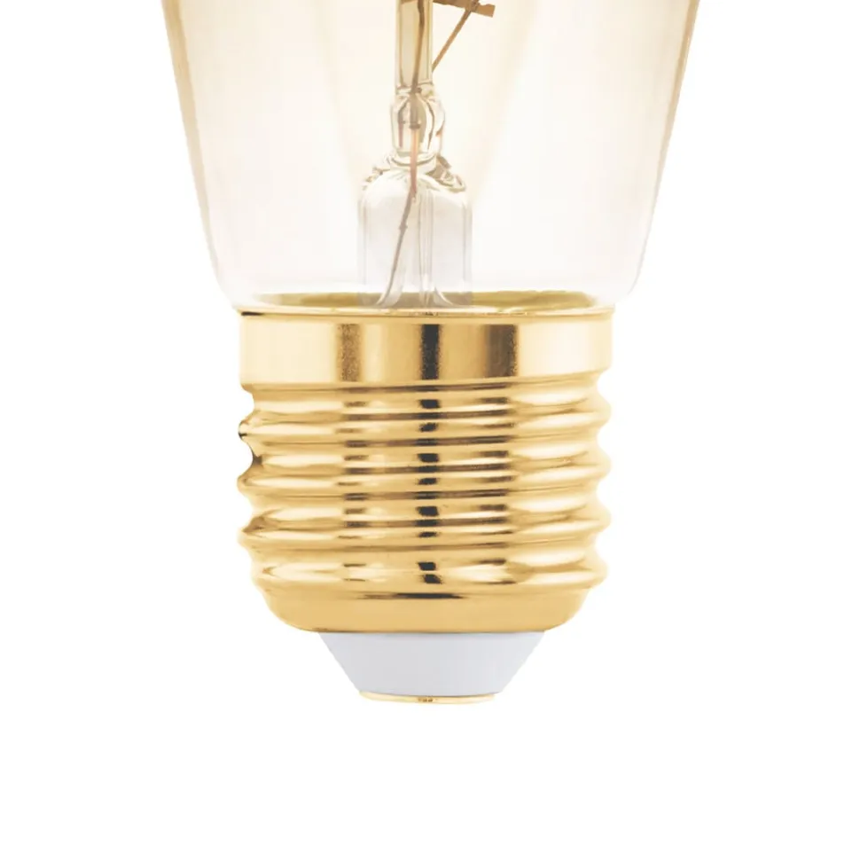 LED-pære E27 4W ST48 2.000K Filament ravfarvet dæmpbar