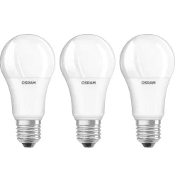 LED-pære E27 14W, varmhvid, 3'er sæt