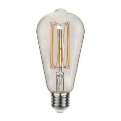 LED-pære ST64 Filamentpære E27 3,8W 1800K dæmpbar