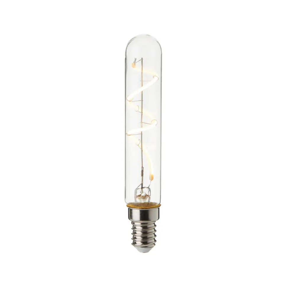 LED-pærerør E14 3,7 W glødetråd klar 3.000 K