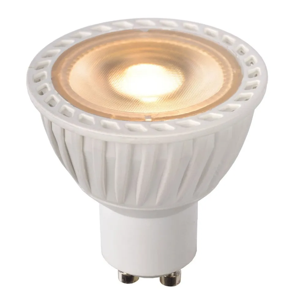 LED-reflektor GU10 5W dim to warm, hvid