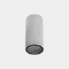 LEDS-C4 Eko udendørs loftlampe, hvid, Ø 6 cm, aluminium