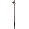 LEDS-C4 Juncus LED-spot med jordspyd, brun, 3.000 K