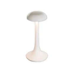 LEDS-C4 LED-bordlampe Portobello, hvid, dæmper, ABS