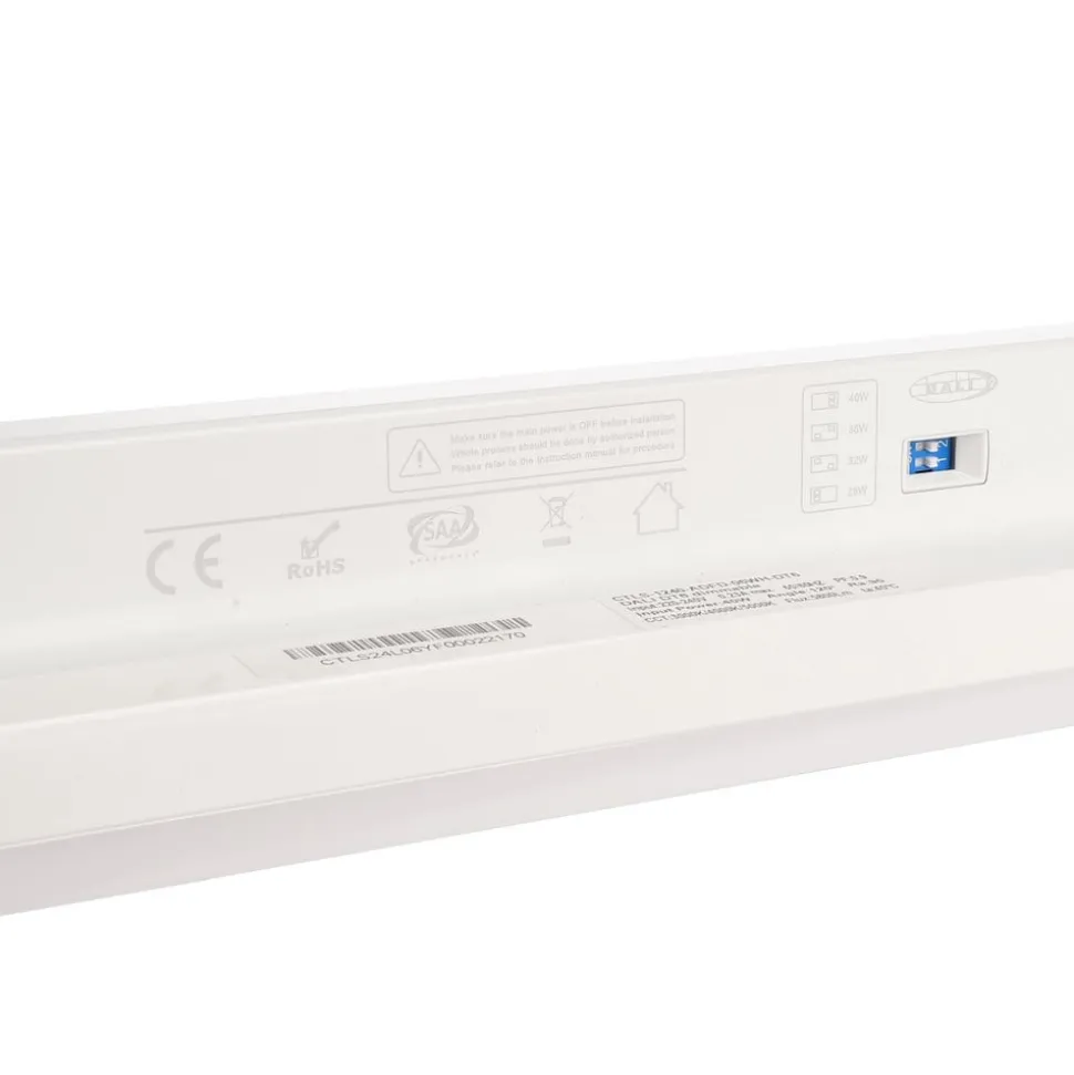 LED-skinnelampe LINEAR PRO, hvid, CCT 120 cm 3-faset DALI