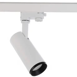 LED-skinnespot Lucea 3-faset 10W hvid