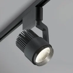 LED-skinnespot Radiator til DUOline, mat sort, CCT