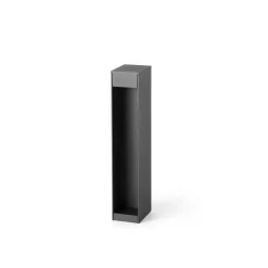 LED-sokkellampe Cerler, antracit, 35 cm, IP65, CCT