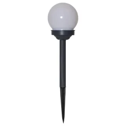 LED-sokkellampe solcelle Globus i sæt af 4