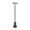LED-sokkellampe Tango mørkegrå Højde 50 cm Metal, jordspyd
