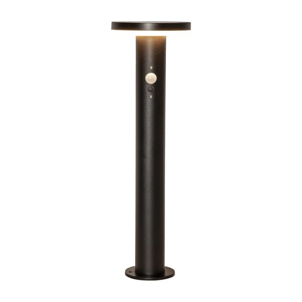 LED-sokkellampe Valletta Sensor sort metal 50 cm