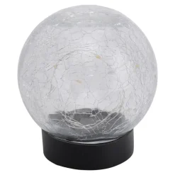 LED-solcelle-dekolampe 5248203 i glas, sæt med 3