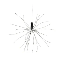 LED-solcellehængelampe Firework
