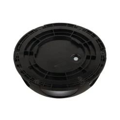 LED-solcellelampe 36506, jordspyd, væglampe, sort, aluminium