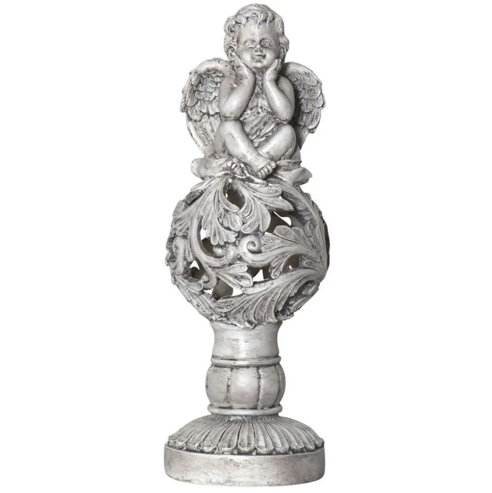 LED-solcellelampe Angel