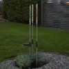 LED-solcellelampe Bubbly i sæt af 3, flerfarvet