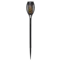 LED-solcellelampe Flame Mini i sæt af 3