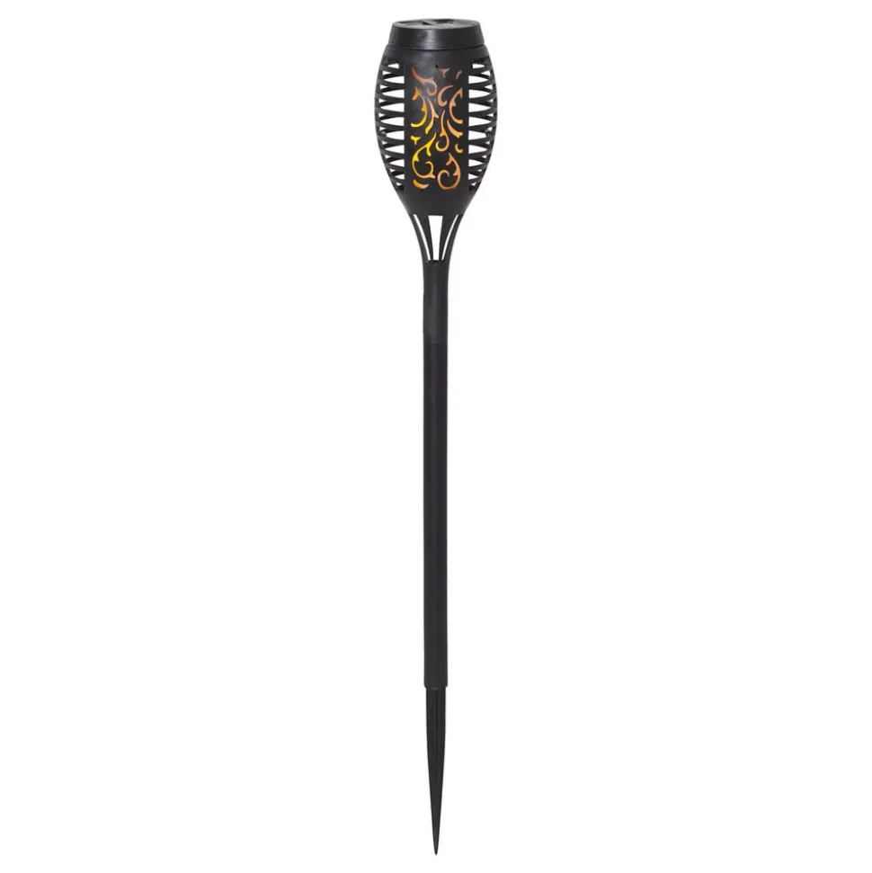 LED-solcellelampe Flame Mini i sæt af 3