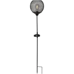 LED-solcellelampe Suinlight med jordspyd