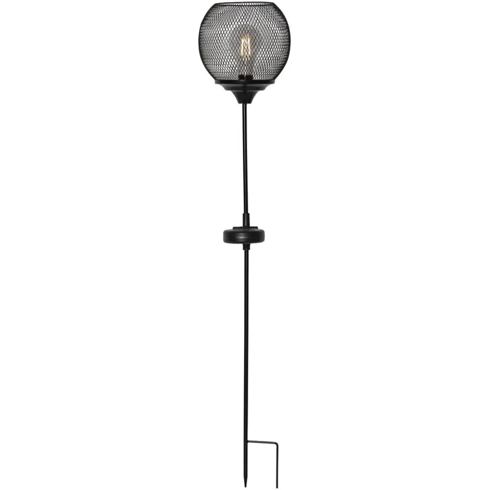 LED-solcellelampe Suinlight med jordspyd