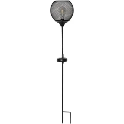 LED-solcellelampe Suinlight med jordspyd
