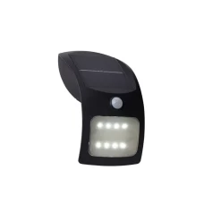 LED-solcellelampe til væg 67420BK-PIR, bevægelsessensor