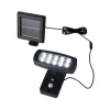 LED-solcellelampe til vægmontering 67423BK-PIR, bevægelsessensor