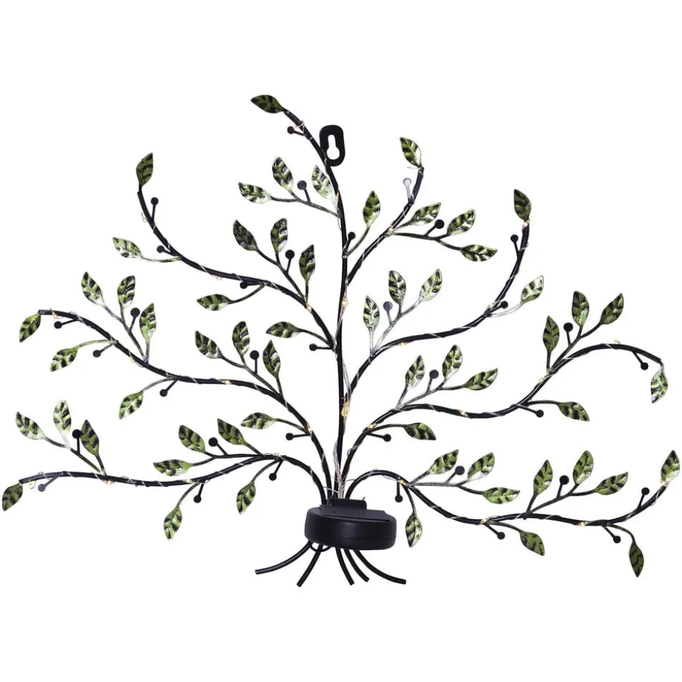 LED-solcellelampe Tree of life