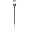 LED-solcellelampe Tulip med jordspyd, antracit