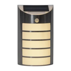 LED-solcellelampe Wally med bevægelsessensor