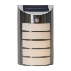 LED-solcellelampe Wally med bevægelsessensor