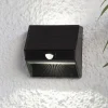 LED-solcellelampe Wally med opad- og downlight