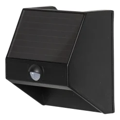LED-solcellelampe Wally med opad- og downlight