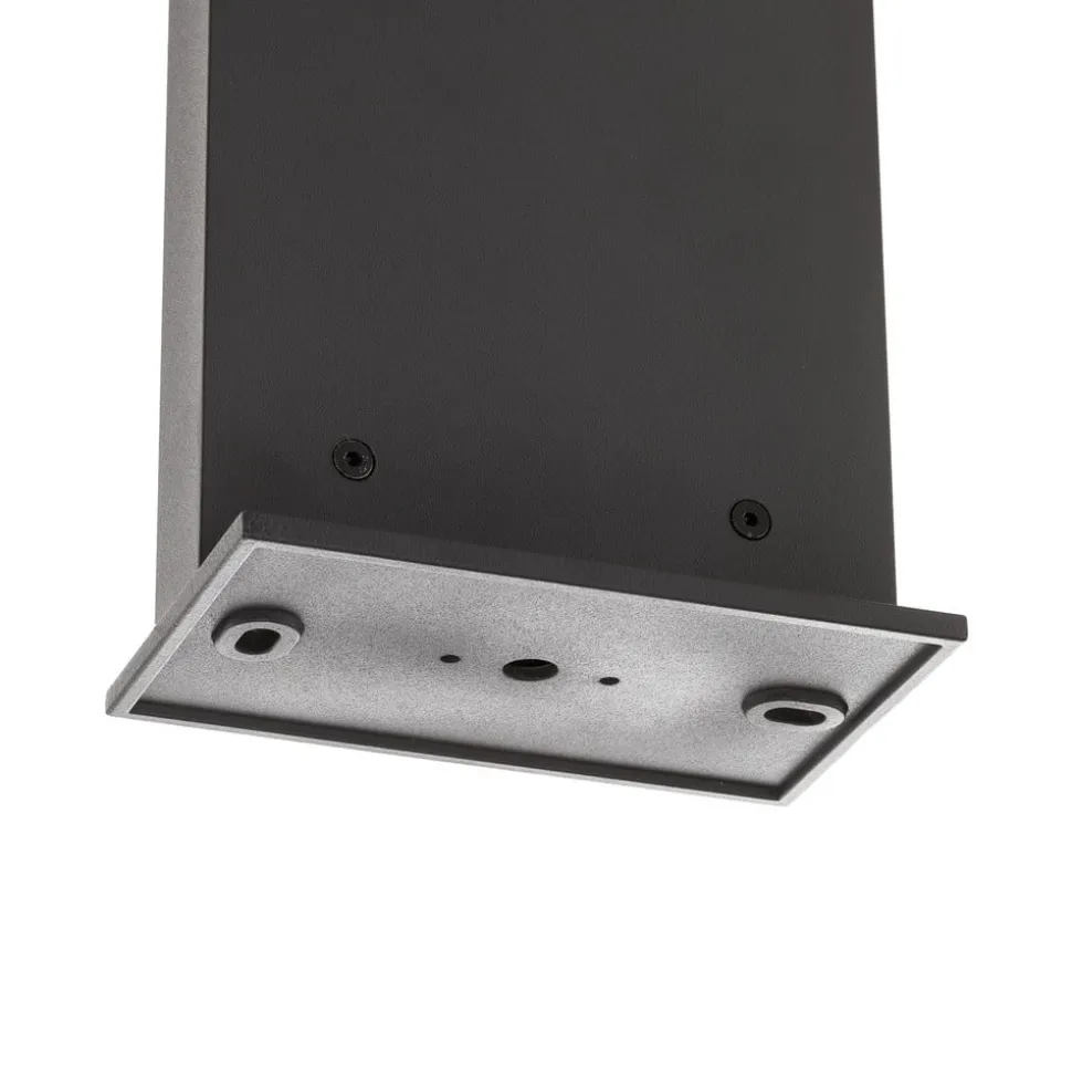 LED-solcellevejbelysning Soleil, antracit, metal, IP54, sensor
