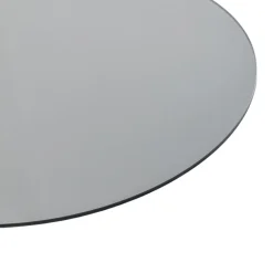 LED-spejl Ring L, Ø 39 cm, glas, varmhvid