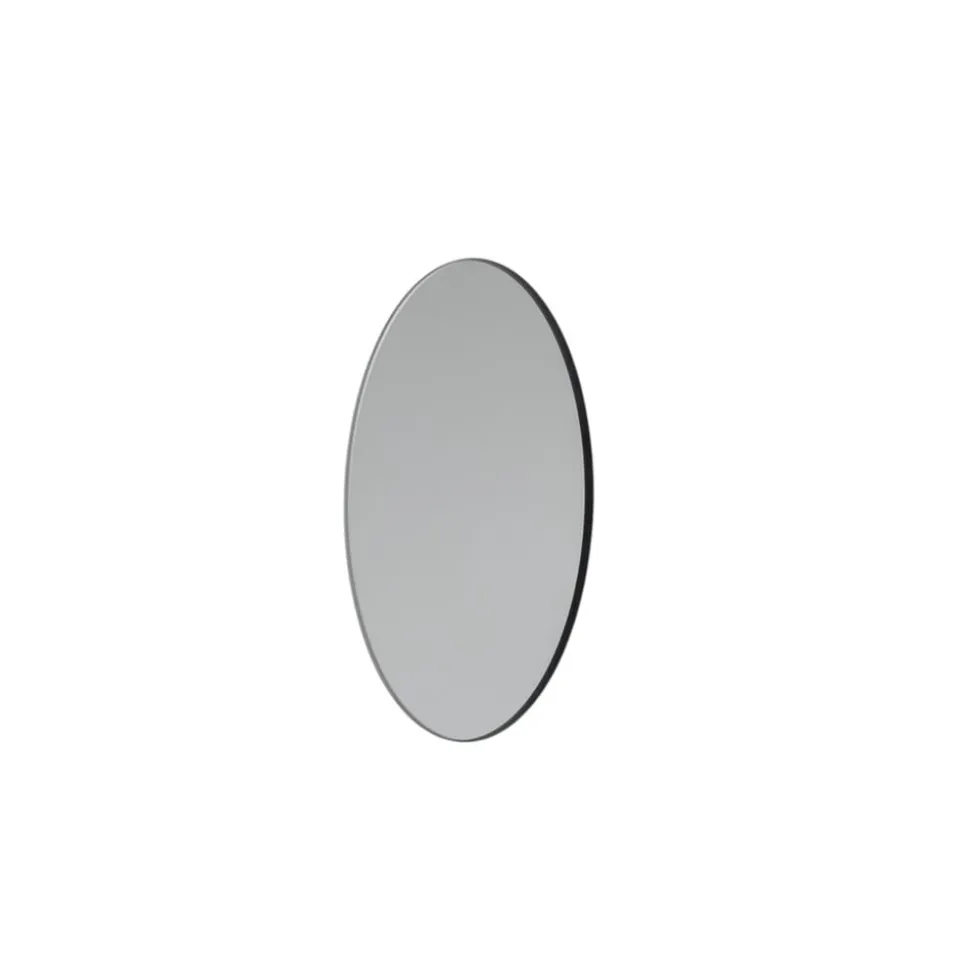 LED-spejl Ring S, Ø 19 cm, glas, varmhvid